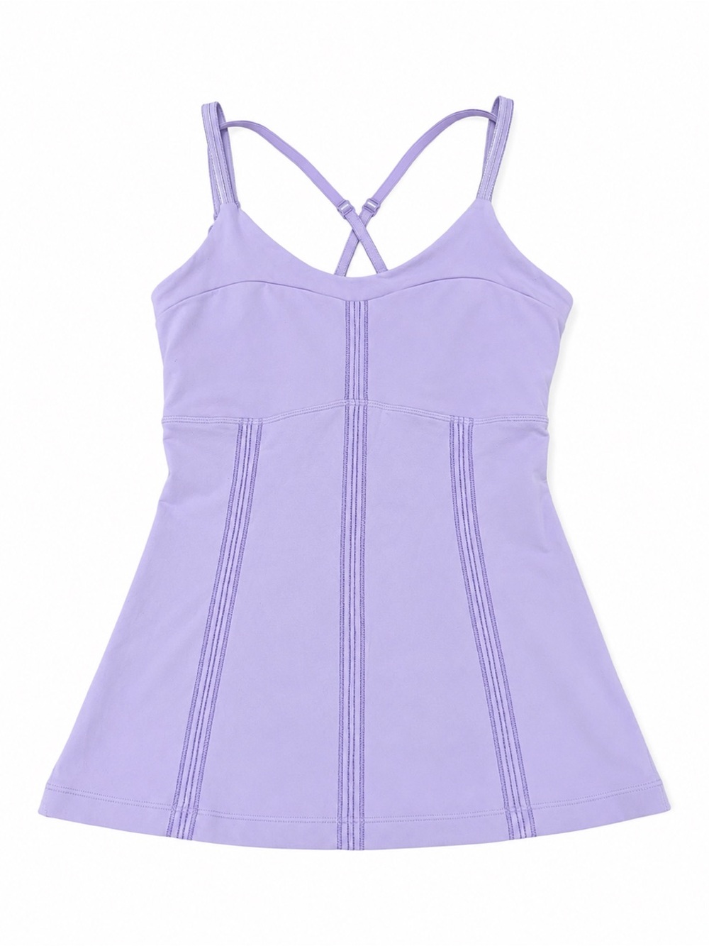 Lululemon Lavender Built-In Bra Yoga Tank Top XS/Small